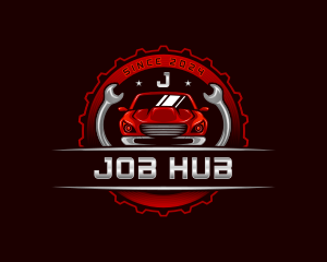 Automotive Car Restoration logo design