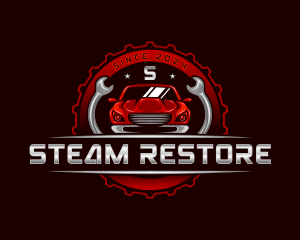 Automotive Car Restoration logo design