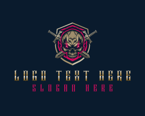 Soldier Skull Shield logo
