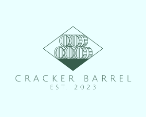 Brewery Barrel Distillery  logo design