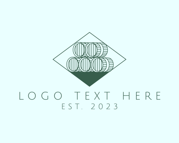 Barrel logo example 1