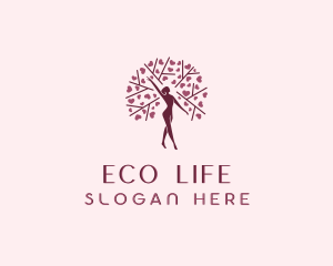 Woman Heart Spa logo design