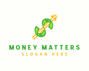 Money Dollar Currency logo design