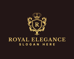 Royal Shield Crest logo design