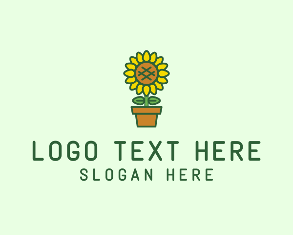 Potted logo example 3