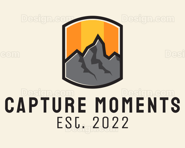 Sunset Mountain Camping Logo