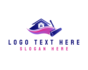 Painting Home Remodeling Logo