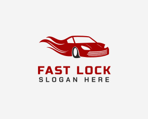 Fast Race Car logo design