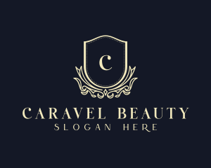 Shield Floral Styling logo design