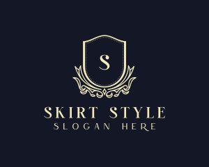 Shield Floral Styling logo design