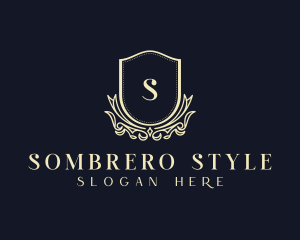 Shield Floral Styling logo design