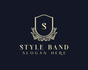 Shield Floral Styling logo design