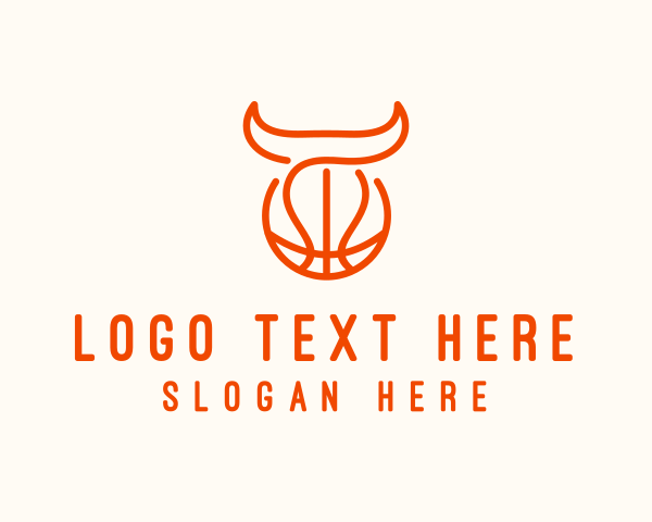 Basketball logo example 2