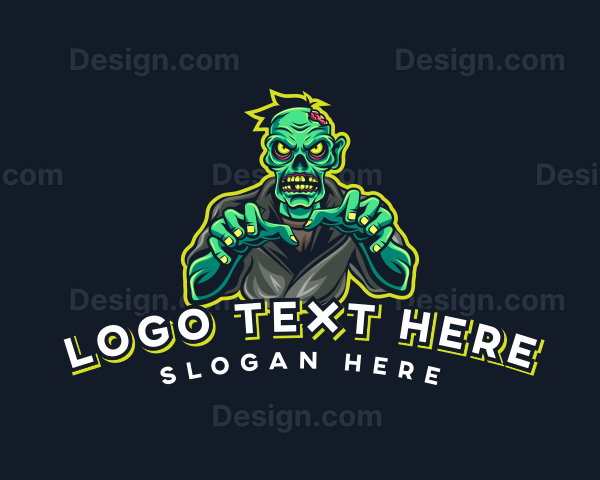 Zombie Monster Gaming Logo