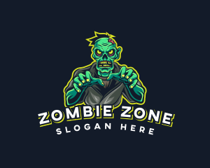 Zombie Monster Gaming logo design