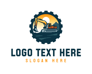 Excavator Machine Engineering logo