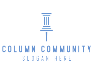 Column Pillar Pin logo