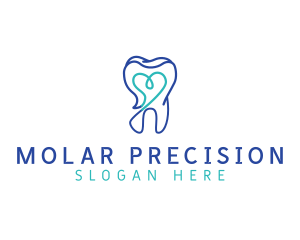 Heart Tooth Dentist logo