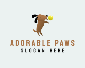 Ball Dog Play logo design