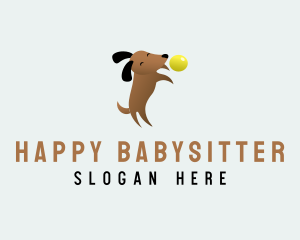 Ball Dog Play logo design