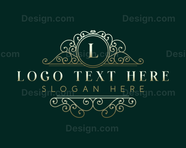 Luxury Ornamental Crest Logo