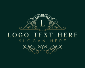 Luxury Ornamental Crest logo