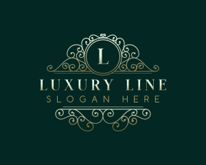 Luxury Ornamental Crest logo design