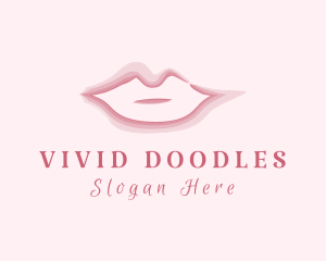 Lip Cosmetic Surgery logo design