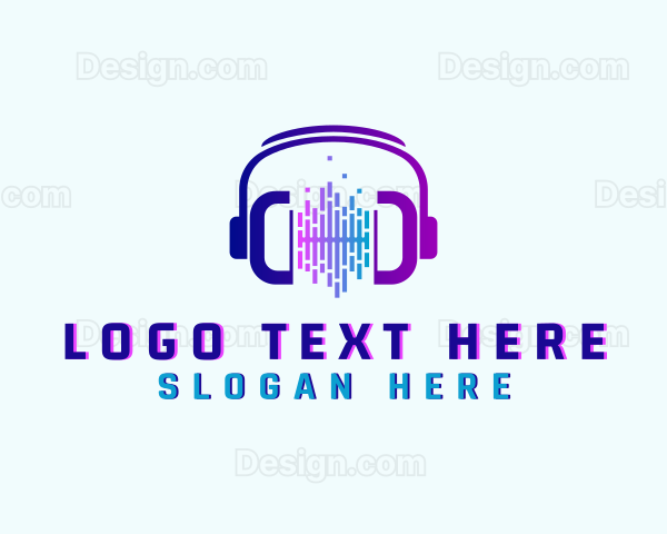 Audio Sound Headset Logo