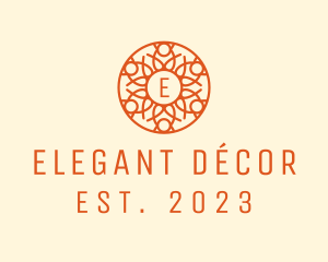 Interior Centerpiece Decoration logo design