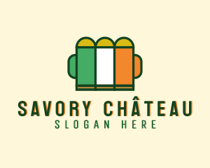 Ireland Pub Bar  logo design