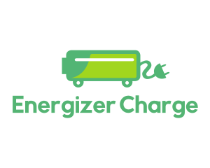 Green Electric Car Charger logo