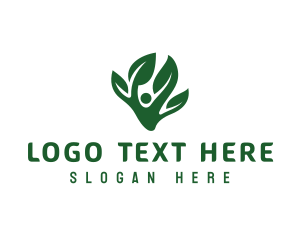 Green Tree Leaf logo