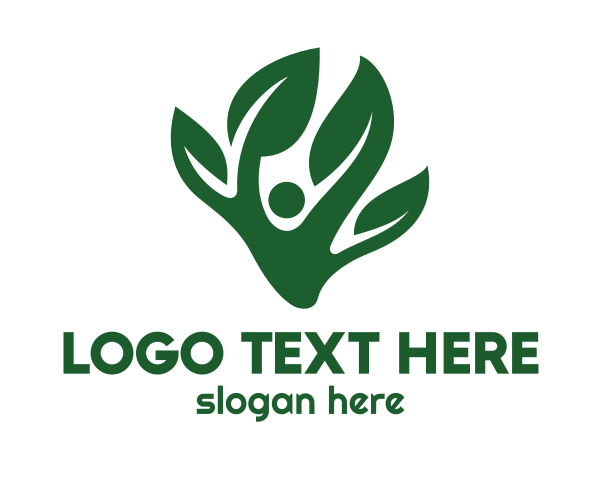 Green Branch logo example 2