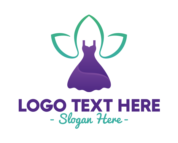 Dress Rental logo example 3