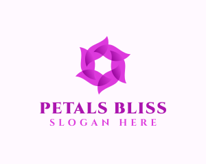 Flower Petal Fashion logo design