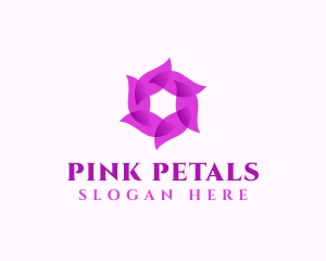 Flower Petal Fashion logo design