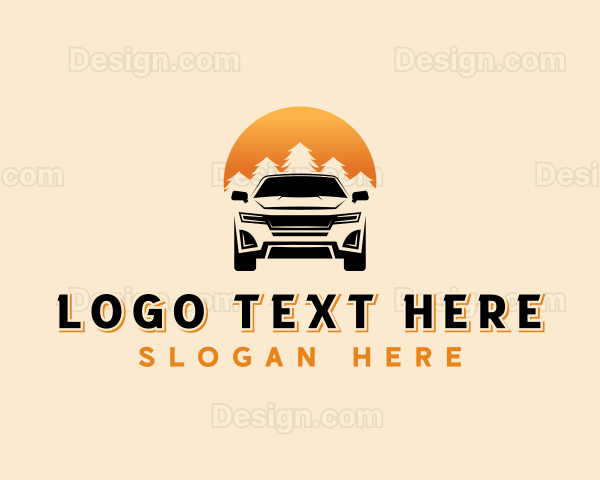 Automotive SUV Transportation Logo