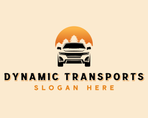 Automotive SUV Transportation logo design