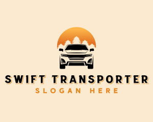 Automotive SUV Transportation logo design