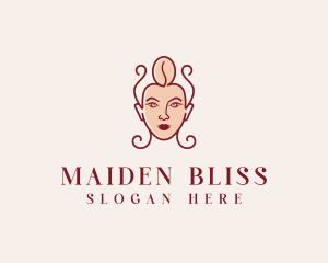 Coffee Bean Maiden  logo design