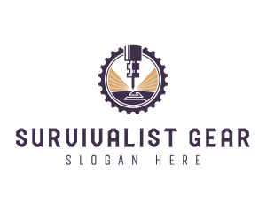 Laser Gear Manufacturing logo design