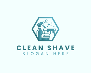 Cleaning Sanitation Product logo design