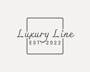 Luxury Apparel Fashion logo design