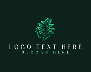 Health Mental Leaf logo