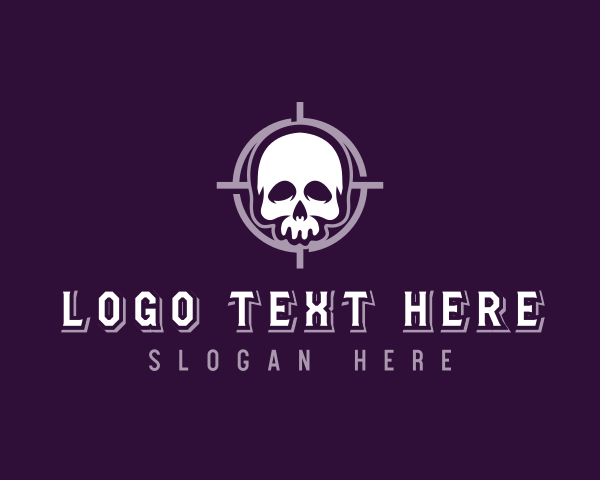 Skeleton logo example 3