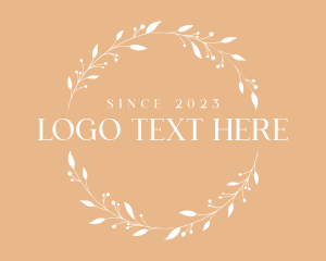 Plant Round Wreath logo