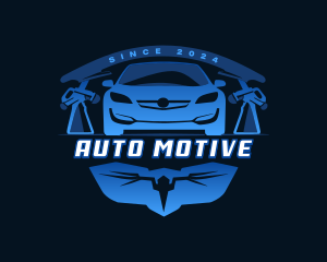 Auto Car Detailing logo design