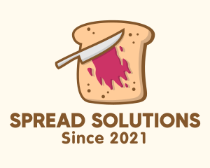 Knife Jam Toast Bread logo