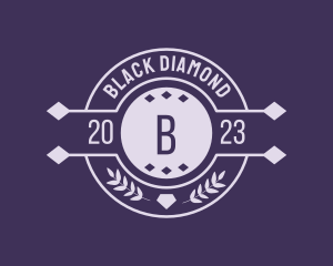 Elegant Diamond Jeweler Boutique logo design